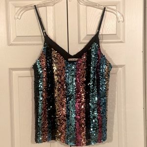 Francesca’s Sequin Tank S